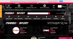 Desktop Screenshot of marbo-sport.pl